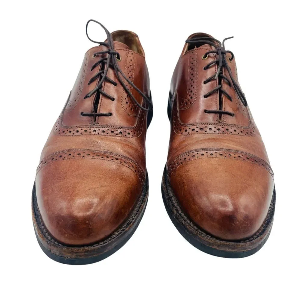 Johnston & Murphy Oxford Shoes Men's 9 1/2 Cap Toe 